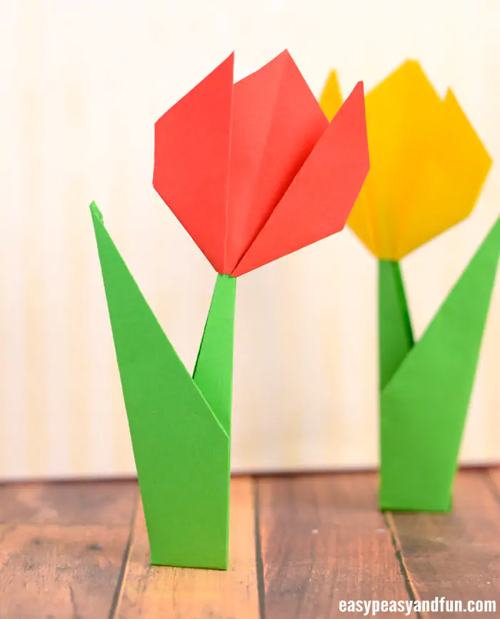 origami-flower-ideas-easypeasyandfun-How-to-Make-Origami-Flowers-Origami-Tulip-Tutorial-with-Diagram